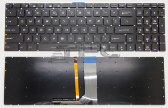 <!--Клавиатура для MSI PE70, с подсветкой, US-->