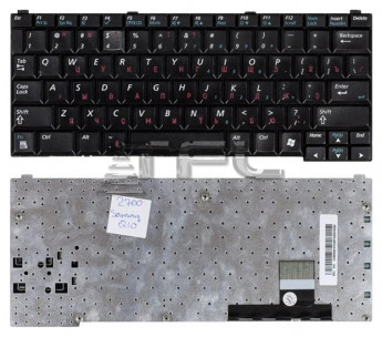 <!--Клавиатура для ноутбука Samsung Q10 Q20 Q25 (черная)-->