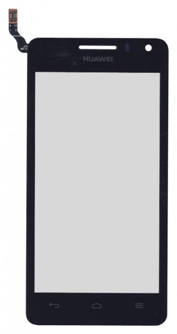 <!--Сенсорное стекло (тачскрин) для Huawei Ascend G600 (белый)-->
