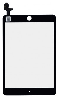 Сенсорное стекло (тачскрин) Ipad mini 3 (retina) original + IC (черный)